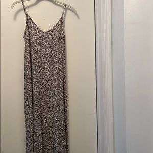 Jenni Kayne leopard slip dress XS